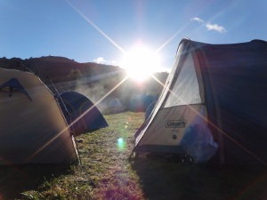 Sunrise at Camp